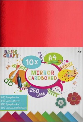 Speilpapir A4   10 Ark 250 Gram