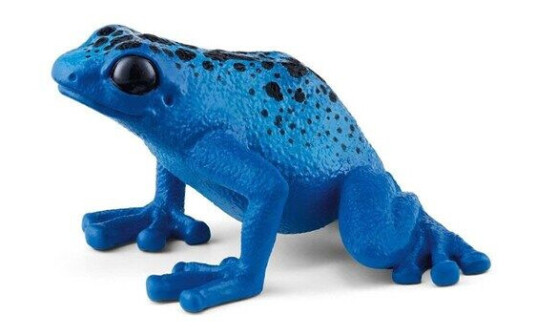 Schleich Blått Giftfrø Figur i Plast - Dyr - 5 cm