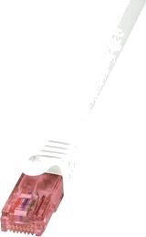 Logilink Rj 45 Cat 6 Utp Hvit 1 M