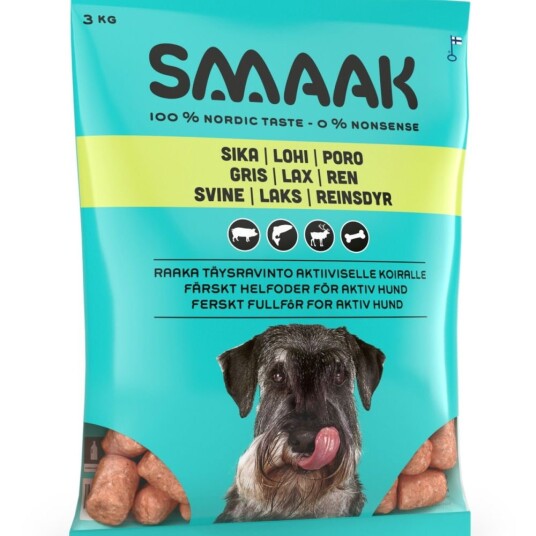 Smaak Raw Complete Active Svin Laks Reinsdyr