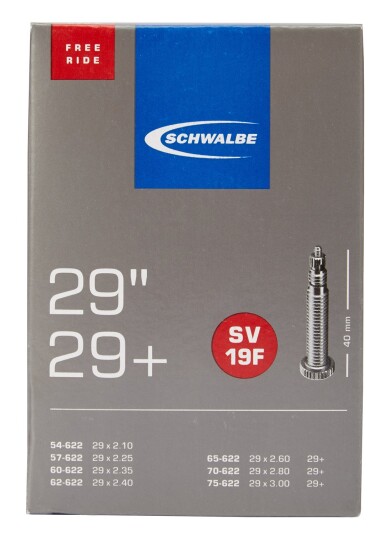 Schwalbe 19f Sv Freeride 29 X 2,10-3,00 Presta Slange