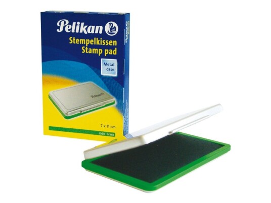 Pelikan 2 Håndstempelpute Grønn 70 X 110 Mm Pelikan 2 Håndstempelpute Grønn 70 X 110 Mm