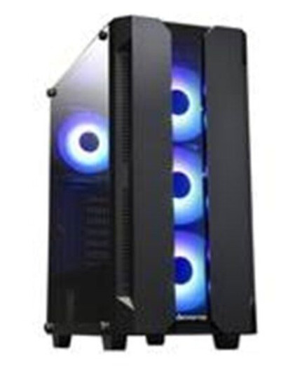 Chieftec Hunter 4 Midi Tower Kabinett med ARGB Vifter - Svart