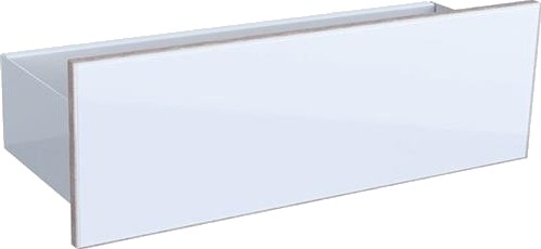 Acanto Hylde 45Cm. Højglans/Blank Hvid