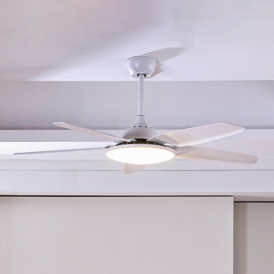 Divian LED takvifte hvit DC stillegående CCT – Lucande Lucande Divian Hvit Stue Metall Moderne 36 Hvit