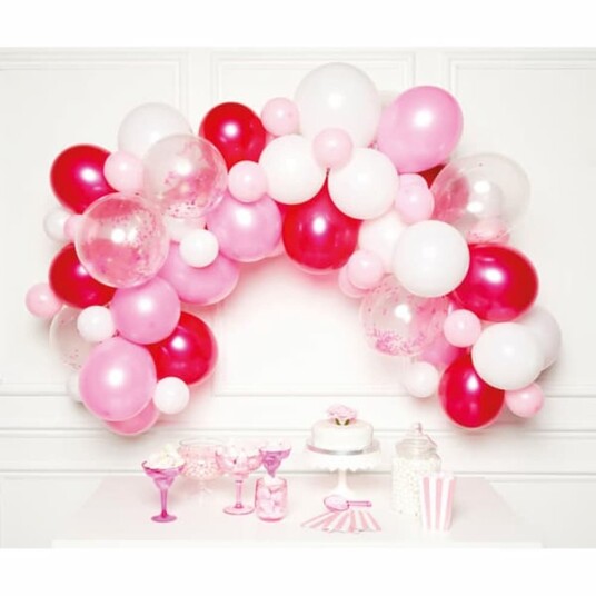 Amscan Ballongbue DIY Rosa, 70 Ballonger Amscan Ballongbue DIY Rosa, 70 Ballonger