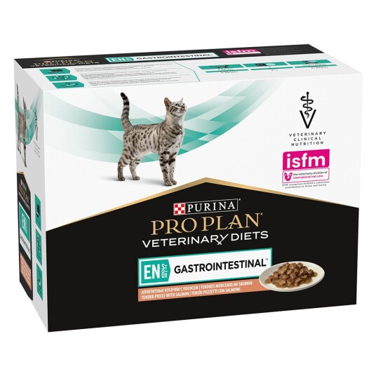 Purina Pro Plan Veterinary Diets Feline En St/Ox Gastrointestinal Laks 20 X 85 G