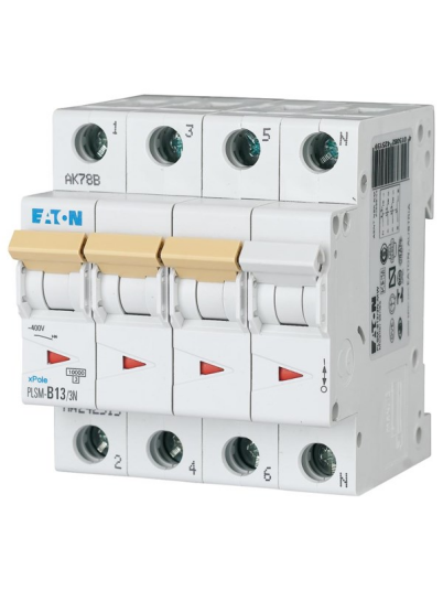 Eaton Plsm-c13/3n-mw - miniature circuit breaker mcb (4015082425418) Eaton Plsm-c13/3n-mw - miniature circuit breaker mcb (4015082425418)