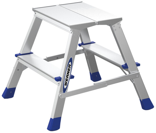 Arbeidsbukk Werner 2x2 Trinn 40 cm Bredde Høyde 0,50 m Arbeidsbukk Werner 2x2 Trinn 40 cm Bredde Høyde 0,50 m