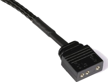 Alphacool Y splitter ARGB 3 pin til 4x 3 pin 60 cm sort 18712 Alphacool Y splitter ARGB 3 pin til 4x 3 pin 60 cm sort 18712