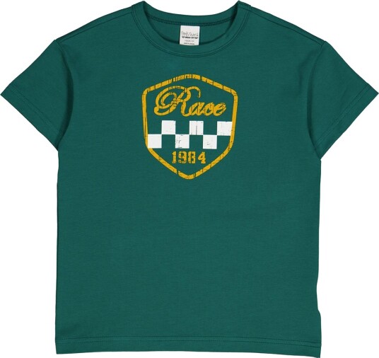 Freds World T skjorte   Racing   Agurk   Freds World   7 år 122   T skjorte   Grønn