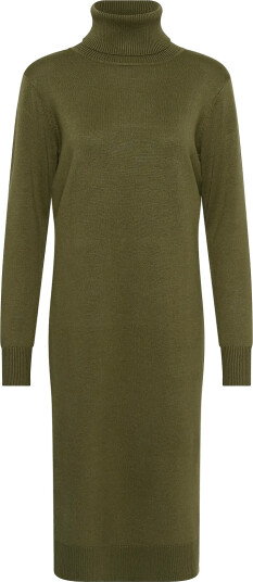 Saint Tropez Milasz Roll Neck Long Dress   Green   XS