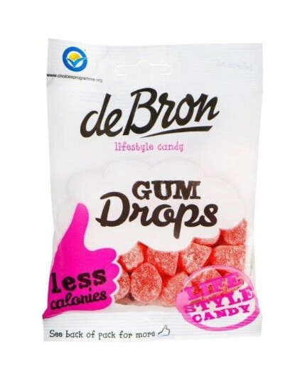 DeBron Sugarfree Gum Drops 100g DeBron Sugarfree Gum Drops 100g