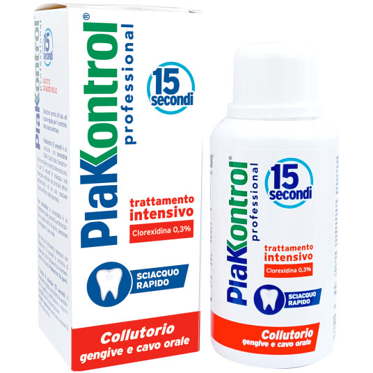 Klorheksidin Munnvann PLAKKONTROL 15 sekunder 0,30 % 250 ml Klorheksidin Munnvann PLAKKONTROL 15 sekunder 0,30 % 250 ml