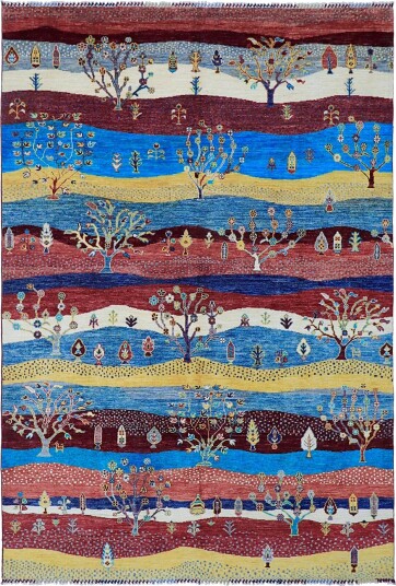 Orientalsk Teppe   Chaman Rug Hand Knotted   197 x 290 cm Størrelse: 197 x 290 cm