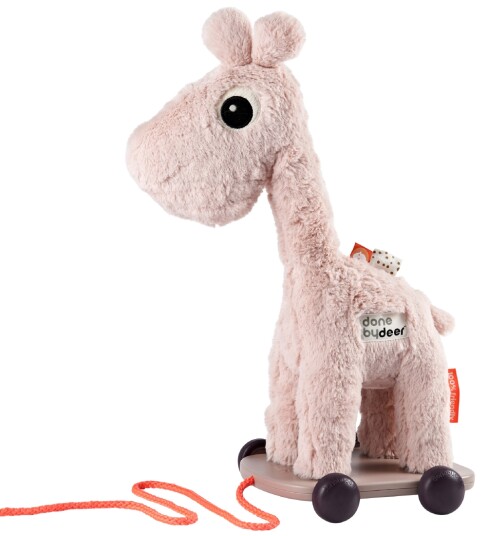Done by Deer ™ Giraffi Raffi trekkdyr rosa Done by Deer ™ Giraffi Raffi trekkdyr rosa