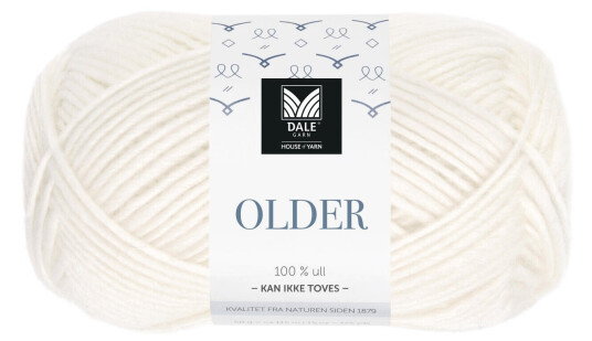 Dale Garn Dale Older 400 Hvit