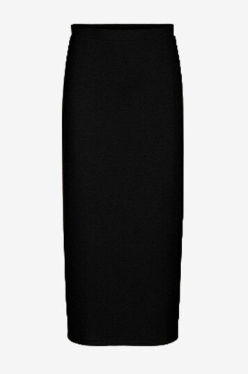 Vila - Skjørt viSandy HW Midi Skirt - Svart