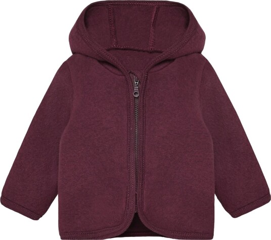 Huttelihut Cardigan Ullfleece Port Royale Huttelihut 74 Cardigan Bordeaux