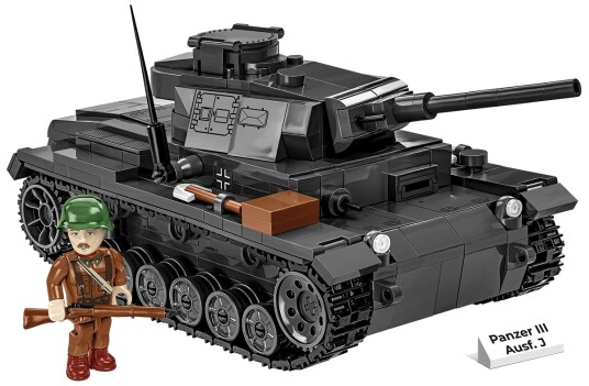 Cobi WWII Panser III Ausf.J Tysk Stridsvognmodell 1:35 590 deler