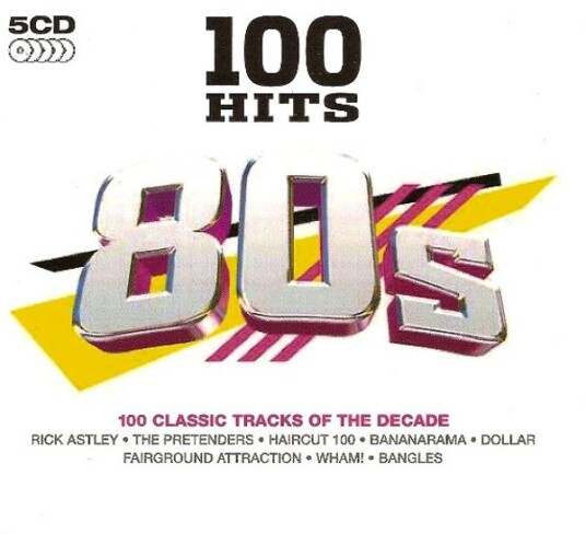 100 Hits 80s 100 Classic Tracks Of The Decade 5CD Diverse artister