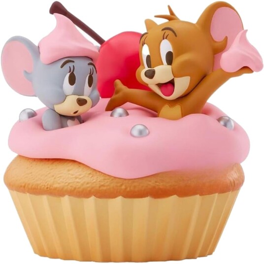 Banpresto Tom og Jerry Søt Cupcake Stor Myk Vinylfigur