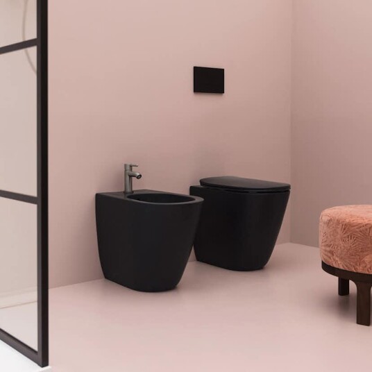 LAVABO GLOMP BTW BIDÉT MATT HVIT