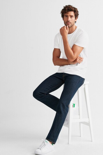 Levi's - 501 Standard Fit - unisex - Blå Levi's - 501 Standard Fit - unisex - Blå