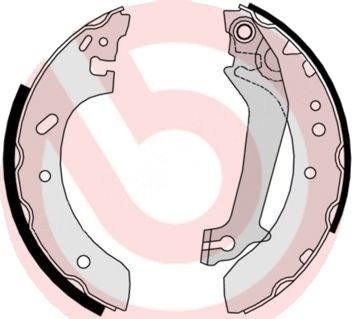 Bremsesko sett BREMBO S 24 526