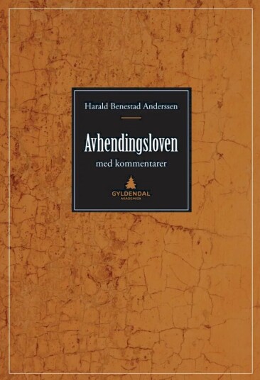 Avhendingsloven Av Harald Benestad Anderssen
