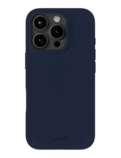 Holdit Silicone Case Iphone 16 Pro   Navy   IPHONE 16PRO