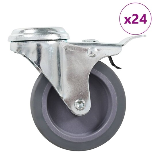  Svinghjul med bolthull 24 stk 75 mm