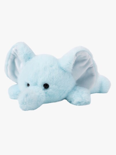 Teddykompaniet Liggande Elefant Ljusblå   Blue   34 CM