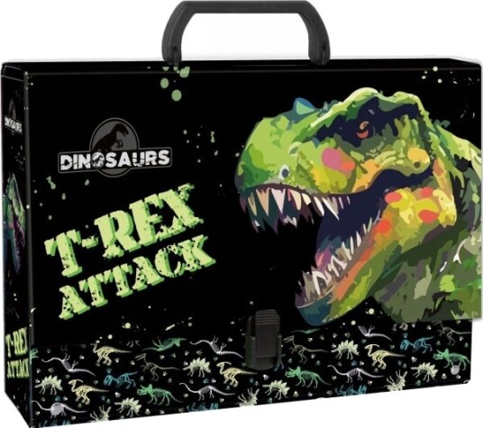 Derform Mappe Med Hank A4/95 Mm Dinosaur 20 Derf Derform Mappe Med Hank A4/95 Mm Dinosaur 20 Derf