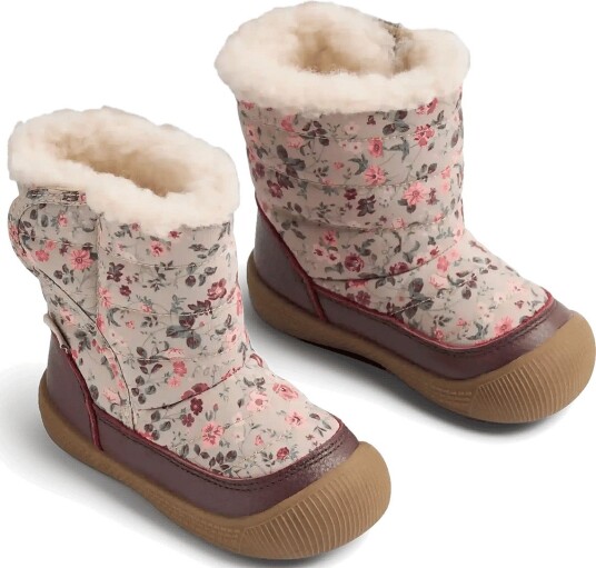 Wheat Winterboot Delaney 2.0 Tex GREY MOON FLOWERS 20 Wheat Winterboot Delaney 2.0 Tex GREY MOON FLOWERS 20
