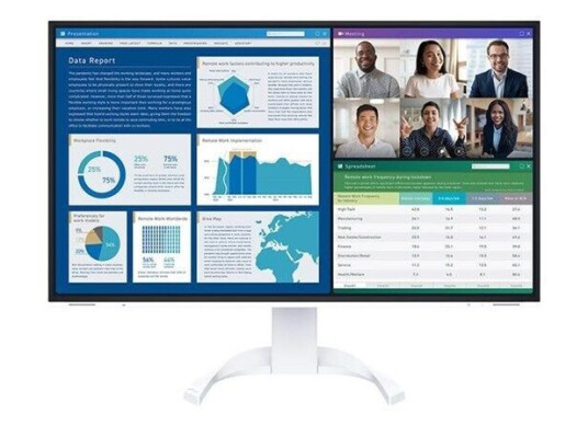 EIZO FlexScan EV3240X 32" 4K IPS Skjerm med FlexStand - Sort/Hvit EIZO FlexScan EV3240X 32" 4K IPS Skjerm med FlexStand - Sort/Hvit