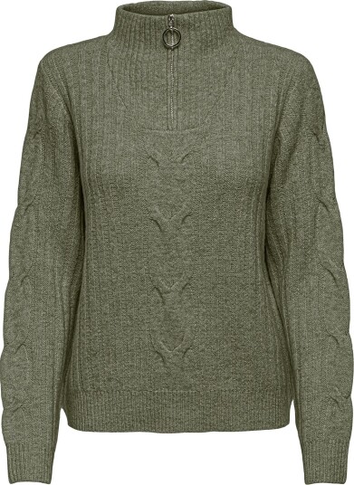 JDY | Jdyandrea L/S Zip Cable Pullove Knt Noos | XXL