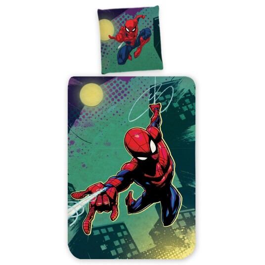 BrandMac Sengetøy Juniorstørrelse 100x140 cm Spiderman 1000982