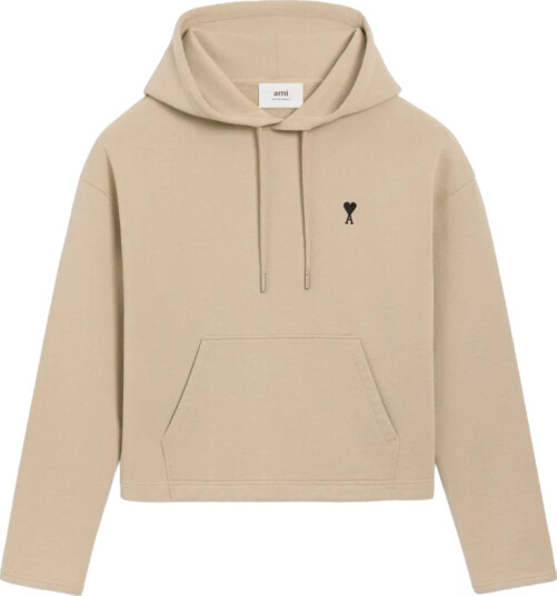 Ami Paris Dame Gensere & Hettegensere Beige L,
