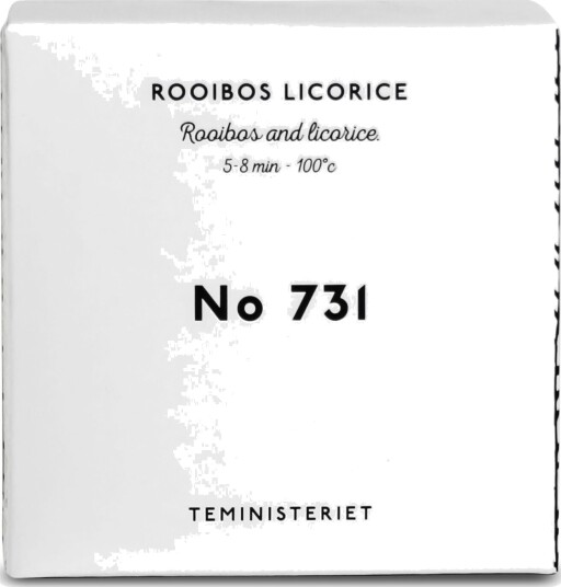 Teministeriet Signature 731 Rooibos Licorice Boks Te