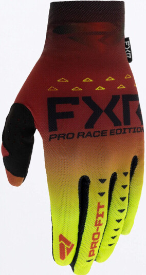 FXR Pro-Fit Air 2023 Motocross hansker 2XL Gul Oransje FXR Pro-Fit Air 2023 Motocross hansker 2XL Gul Oransje