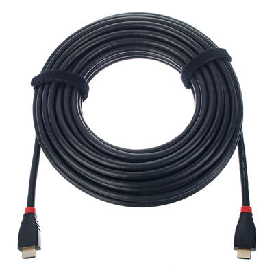 Lindy 15m HDMI 2.0 Kabel 4K 18G Aktiv, Sort