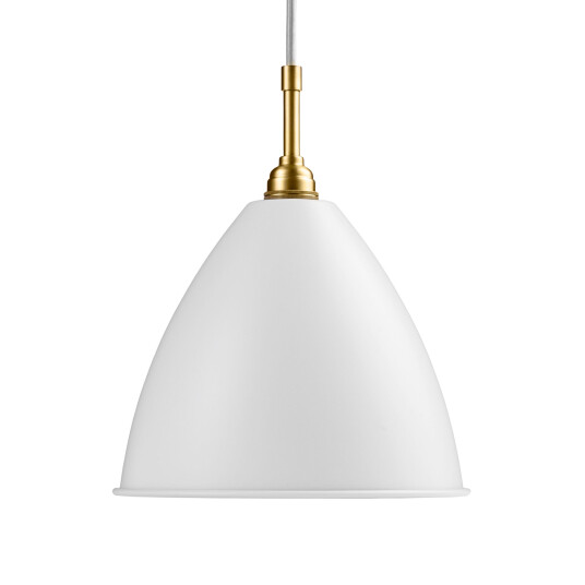 Gubi BL9M Soft White Semi Matt/Brass