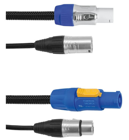 EuroLite Kombikabel Dmx P-Con/3pin Xlr 1,5m EuroLite Kombikabel Dmx P-Con/3pin Xlr 1,5m