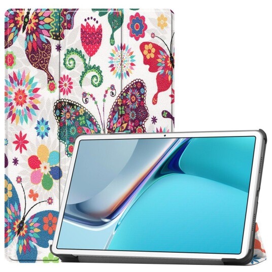 INCOVER Huawei MatePad 11 Flip Deksel Med Stativfunksjon - Sommerfugler