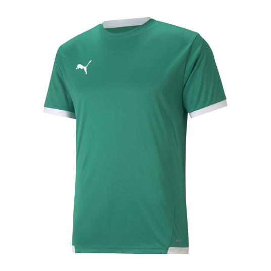 Puma teamLIGA Jersey, t-skjorte herre S Pepper Green-puma Wh