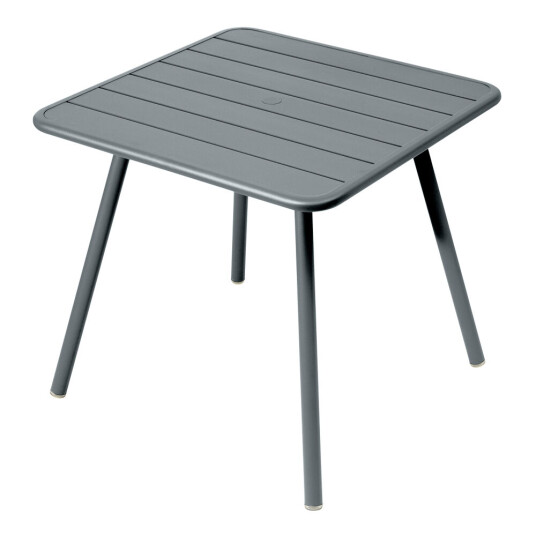 Fermob Luxembourg Table 80x80 cm Storm Grey 26