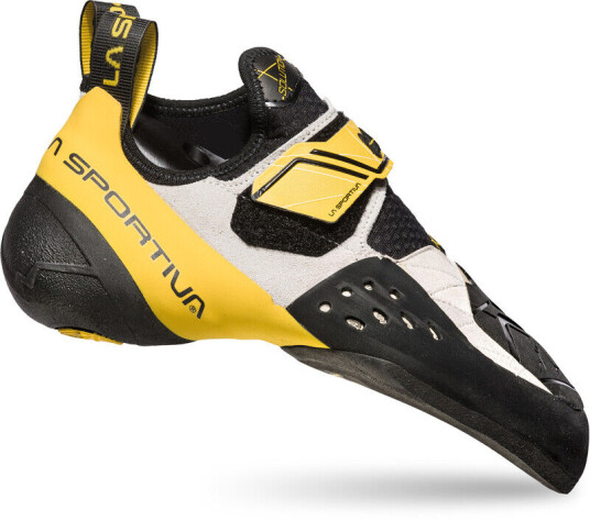 La Sportiva Solution Klatresko Herre Hvit/Gul EU 38 2023 Klatresko