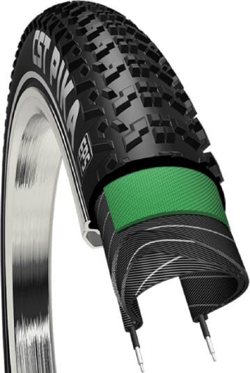 Sykkeldekk CST Tires Pika C1894 Wire 28x1.50 Black