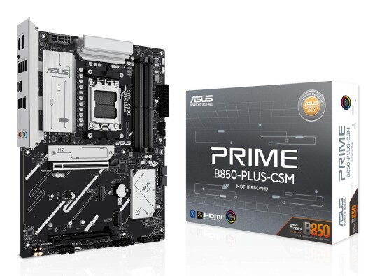 Asus Prime B850-Plus CSM Hovedkort ATX med AM5 Socket og DDR5 Støtte